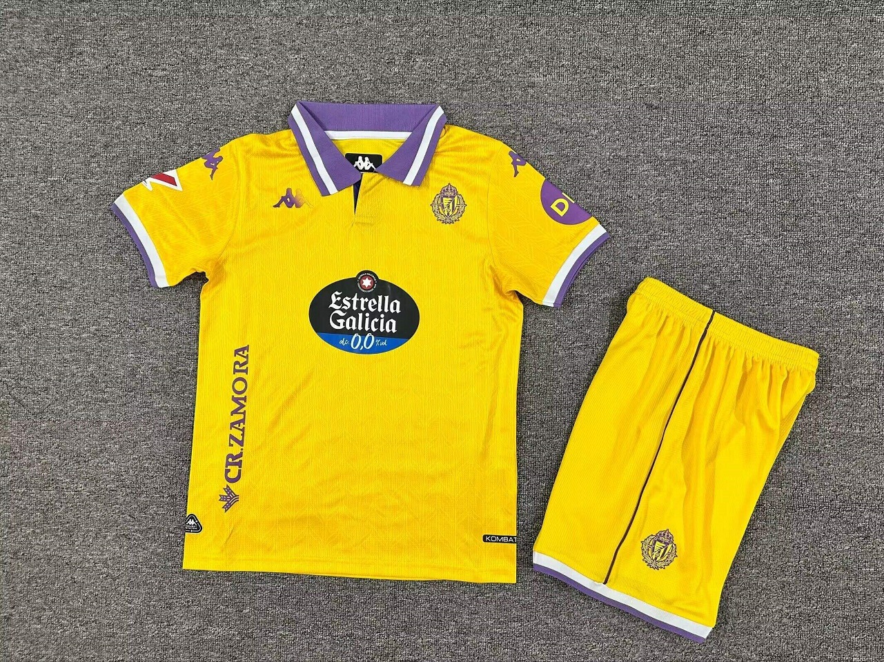 Kids-Valladolid 25/26 Third Yellow Soccer Jersey